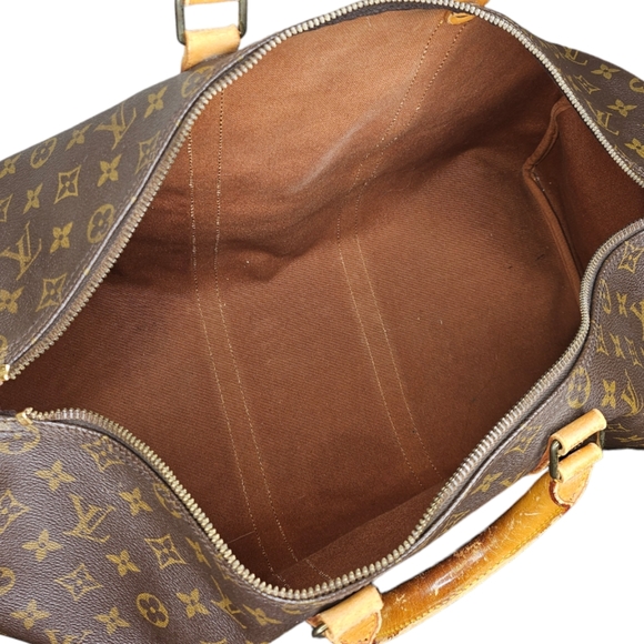 Louis Vuitton Keepall 50 Brown Monogram - Picture 5 of 8